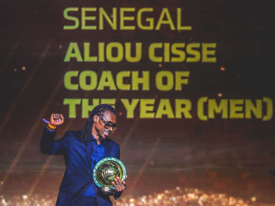 Senegal Head Coach, Aliou Cisse among World Cup 2022 coaches.