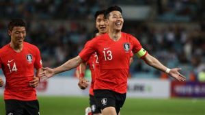 South Korea pre-World Cup Friendly games with Cameroon and Costa Rica.