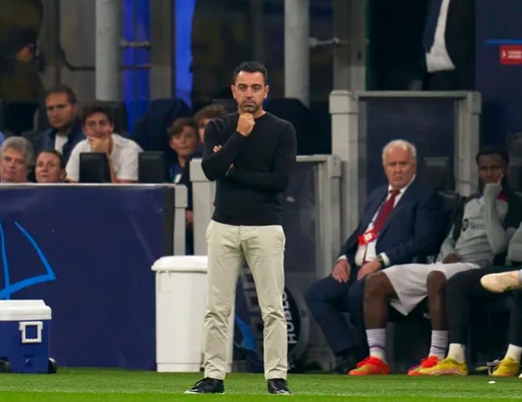 Xavi outraged at referereing injustice in Inter Milan defeat.
