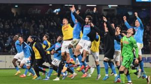 Napoli have announced their Champions League squad for the knockout phases.