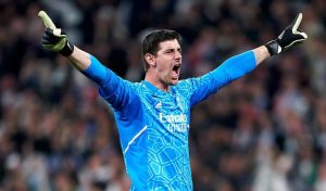 Thibaut Courtois says he wants Real Madrid to avoid Manchester City and Chelsea in the Champions League quarter final.